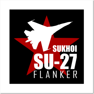 SU-27 Flanker Posters and Art